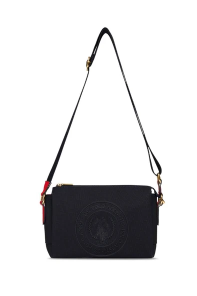 U.S. Polo Assn. Çapraz Askılı Kadın Çanta Lacivert-Beyaz-Kırmızı Us25268 ürün görseli