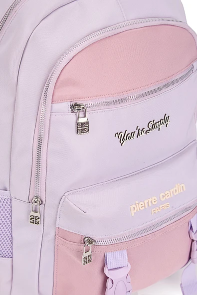Pierre Cardin Okul Sırt Çantası Mor 07Pct1591-Mr - Resim 5