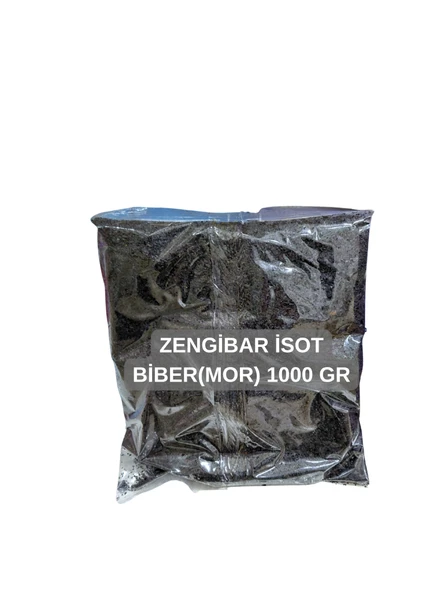 ZENGİBAR İSOT BİBER (MOR)  1000 GR ürün görseli 1