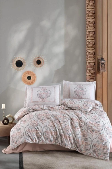 Ranforce Nev Takımı Çift Kişilik Hezen V1 Bej ürün görseli 1