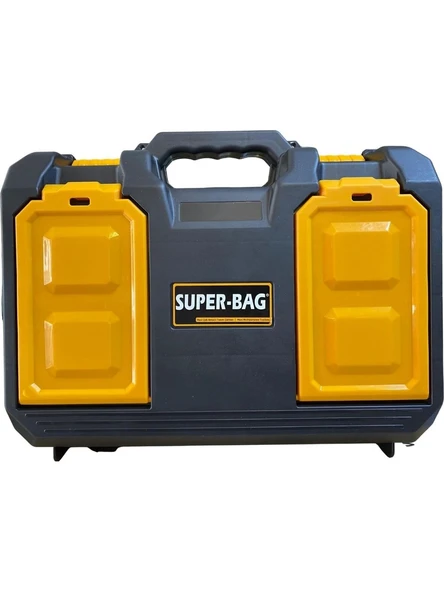 Super-Bag Maxi Çok Amaçlı Matkap Alet Taşıma Çantası (Plastik Kilitli) ASR-5080 - 7