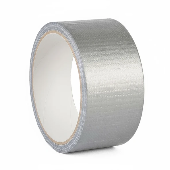 Güçlü Tamir Bandı 48 mm x 10 mt Duct Tape Çok Amaçlı Tamirat Bandı Gri Renkli Su Geçirmez - Resim 6