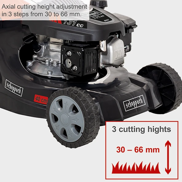 Scheppach MP132-40 Benzinli Çim Biçme Makinası - 5911250903 - Resim 4