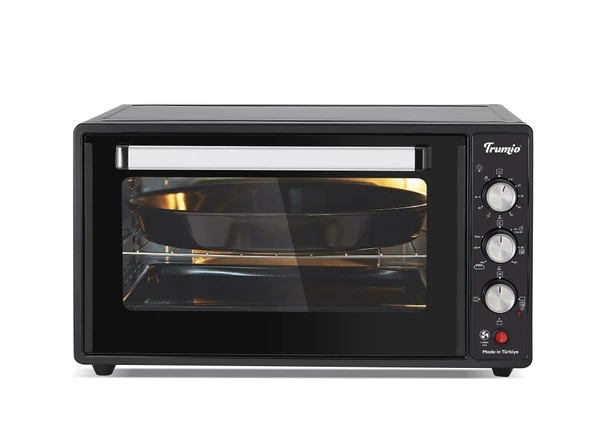 Trumio Elektrikli Fırın, Turbo Fan + Lamba, Yoğurt Mayalama - Resim 2