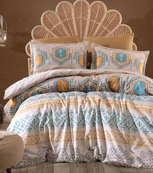 Ranforce Nev Takımı Çift Kişilik Arnetti V1 Bej ürün görseli 1