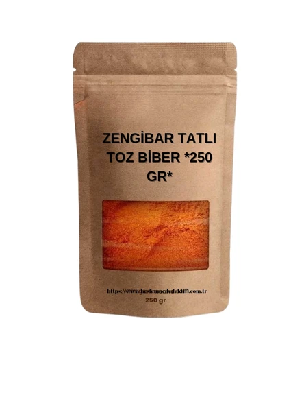 ZENGİBAR TATLI TOZ BİBER *250 GR* ürün görseli 1