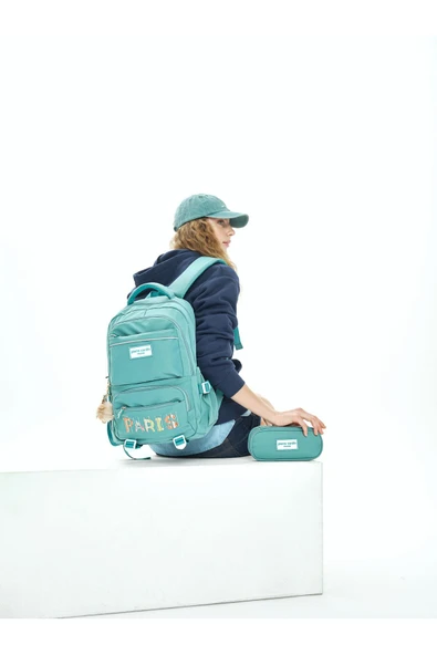 Pierre Cardin Okul Sırt Çantası Yeşil 07Pct344-Ysl - 3