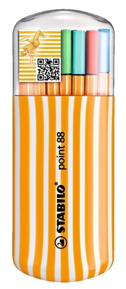 Stabilo Point Kalem 88 Oval Kutu 20 Renk ürün görseli