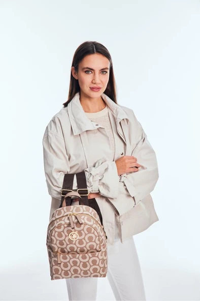 U.S. Polo Assn. Kadın Sırt Çanta K-Taş Us25173 - Resim 2