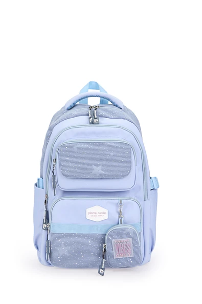 Pierre Cardin Okul Sırt Çantası Mavi 07Pc2824-M - 4