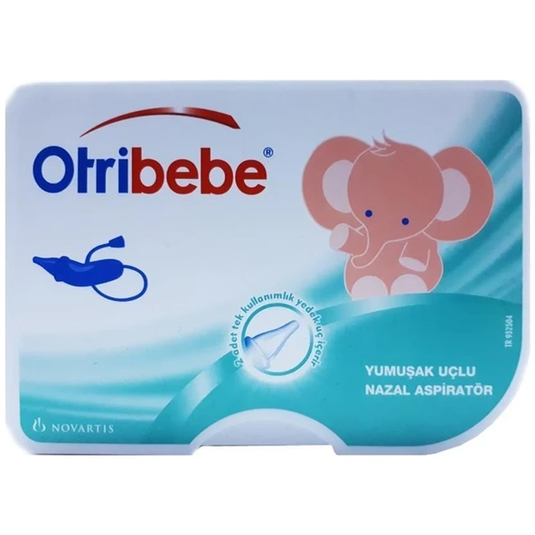 Otribebe Burun Aspiratörü Bebek Dostu Yumuşak Uç ile Etkili Burun Temizliği 2 Adet Başlık İçerir