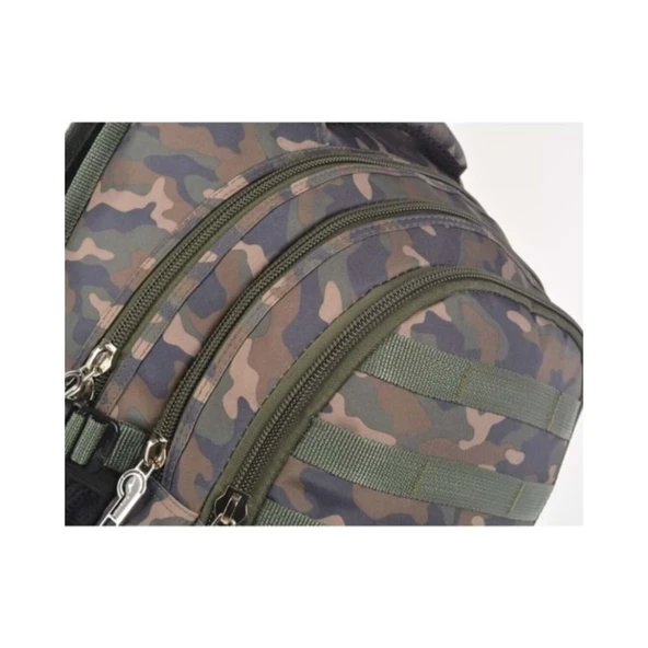 Relaxion Sırt Çantası Haki Kamuflaj 2228 - Resim 3