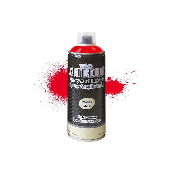 Artdeco Sprey Boya 400 Ml Kırmızı Y-400-340 ürün görseli