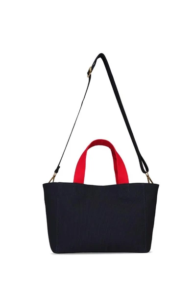 U.S. Polo Assn. Çapraz Askılı Kadın Çanta Lacivert-Beyaz-Kırmızı Us25260 - Resim 4