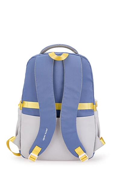 Pierre Cardin Okul Sırt Çantası Mavi 07Pct185-M - Resim 5