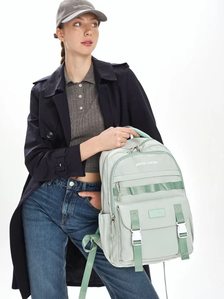 Pierre Cardin Okul Sırt Çantası Yeşil 07Pck2318-Ysl - 2