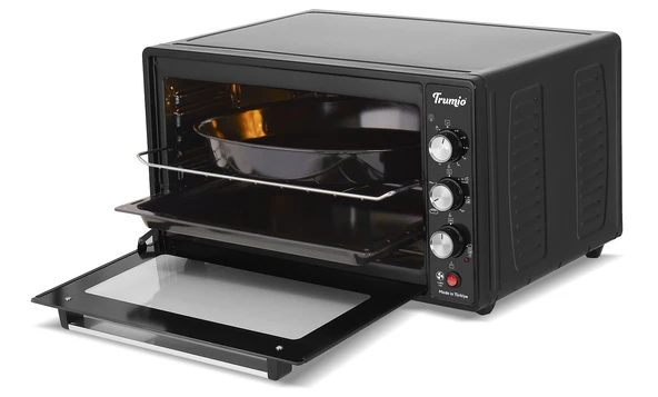 Trumio Elektrikli Fırın, Turbo Fan + Lamba, Yoğurt Mayalama - Resim 3