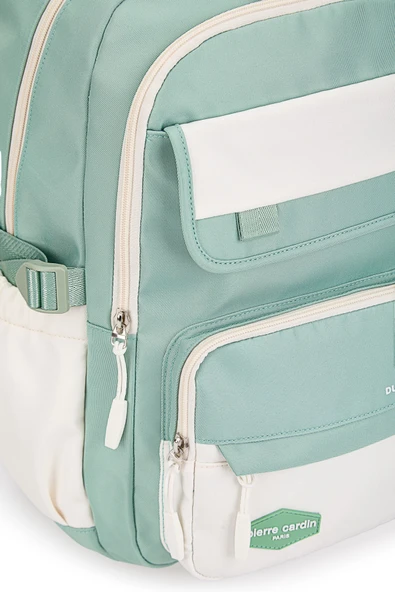 Pierre Cardin Okul Sırt Çantası Yeşil 07Pct185-Ysl - Resim 5
