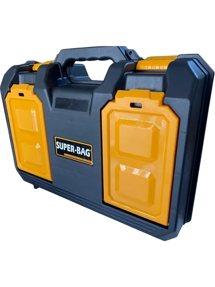 Super-Bag Maxi Çok Amaçlı Matkap Alet Taşıma Çantası (Plastik Kilitli) ASR-5080 - 6