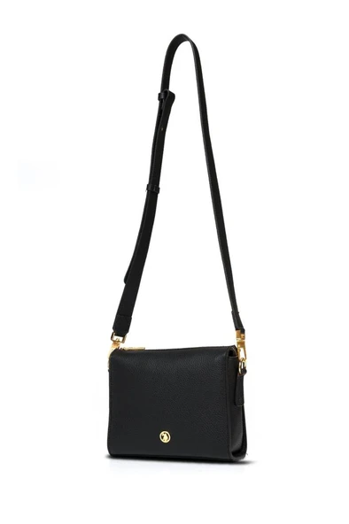 U.S. Polo Assn. Çapraz Askılı Kadın Çanta Siyah Us25204 - Resim 5