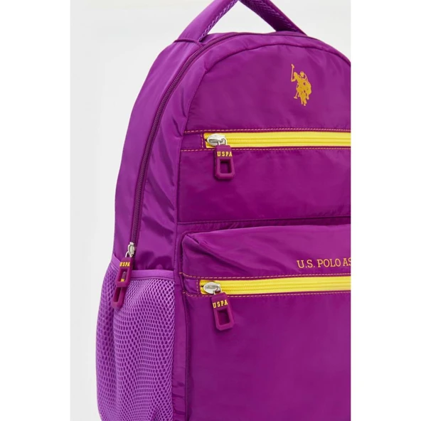 U.S. Polo Assn. Sırt Çantası Mor 23184 - Resim 4
