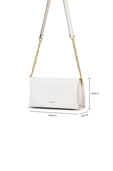 U.S. Polo Assn. Çapraz Askılı Kadın Çanta Beyaz Us25129 - Resim 6