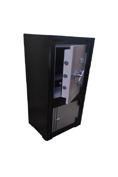 SUR  ÇELİK PARA KASALARI 106 Cm Çelik Para Kasası Anahtarlı Yangına Dayanıklı - Resim 2
