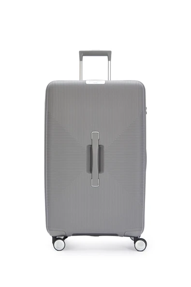 Pierre Cardin Büyük Boy %100 Polipropilen Valiz Gri 04PC7080 ürün görseli