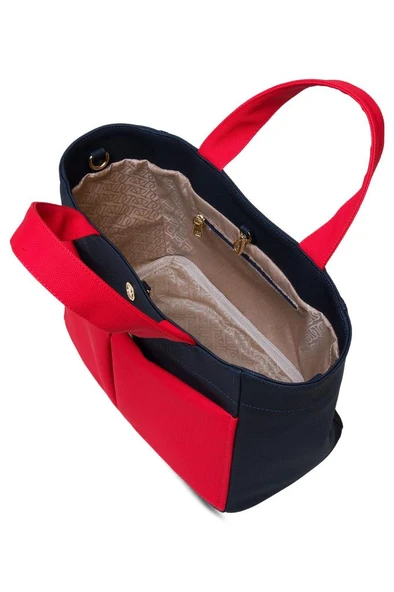 U.S. Polo Assn. Çapraz Askılı Kadın Çanta Lacivert-Beyaz-Kırmızı Us25260 - Resim 5