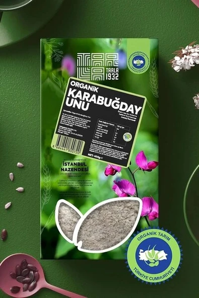 TARLA ORGANİK KARABUĞDAY UNU 400 G. ürün görseli 1