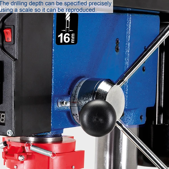 Scheppach DP18 Vario Dijital Sütunlu Matkap 750W - 5906807901 - 2