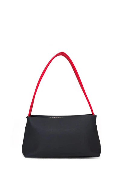 U.S. Polo Assn. Çapraz Askılı Kadın Çanta Lacivert-Beyaz-Kırmızı Us25230 - Resim 4