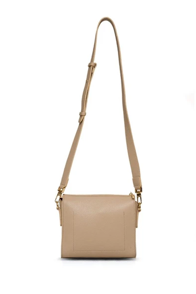 U.S. Polo Assn. Çapraz Askılı Kadın Çanta Bej Us25204 - Resim 4