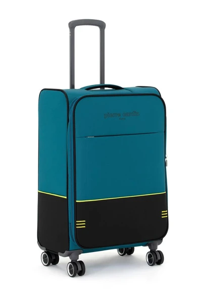 Pierre Cardin Ultra Light Hafif Lüx Kumaş Orta Boy Valiz Petrol 04PC8200 ürün görseli