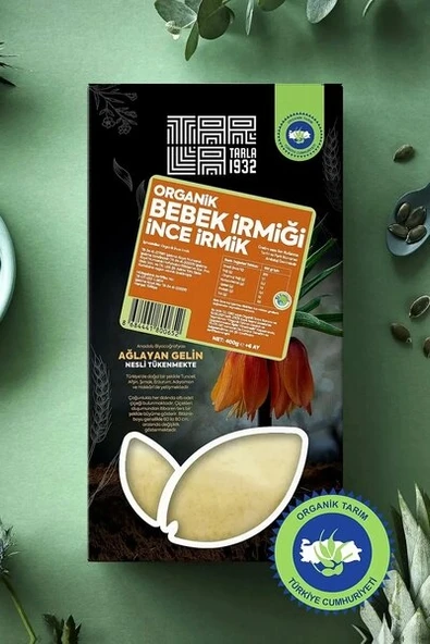TARLA ORGANİK BEBEK iRMiĞİ (İNCE İRMiK) 400 G. ürün görseli 1
