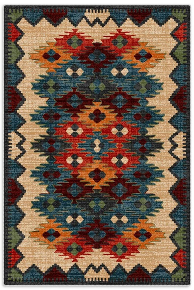Pastel Home Bordo Anadolu Şönil Halı Kilim Yolluk Kaymaz Yıkanabilir Mutfak Antre Koridor Salon Oturma Odası - 7