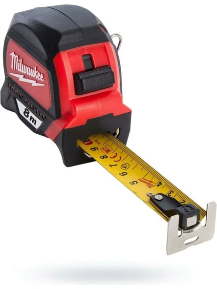 Milwaukee Birinci Sınıf Manyetik Şerit Metre 8m- 4932464600 - 2