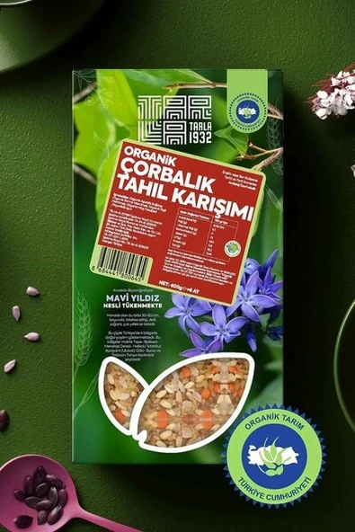 TARLA ORGANİK ÇORBALIK TAHIL KARIŞIM 400 G. ürün görseli 1