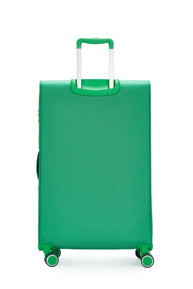 Benetton Büyük Boy Kumaş Valiz Yeşil Bnt2400 - Resim 2