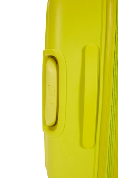 Pierre Cardin Büyük Boy %100 Polipropilen Valiz Yeşil 04PC7070 - Resim 8