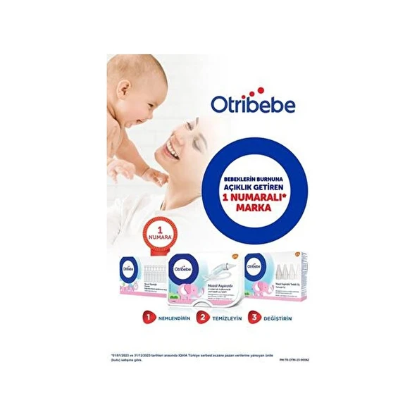 Otribebe Burun Aspiratörü Bebek Dostu Yumuşak Uç ile Etkili Burun Temizliği 2 Adet Başlık İçerir - Resim 4