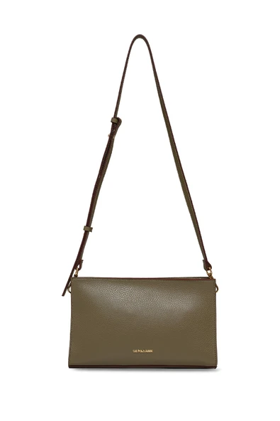 U.S. Polo Assn. Çapraz Askılı Kadın Çanta Haki Us25185 ürün görseli