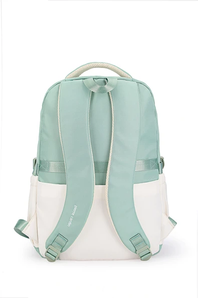 Pierre Cardin Okul Sırt Çantası Yeşil 07Pct185-Ysl - Resim 6