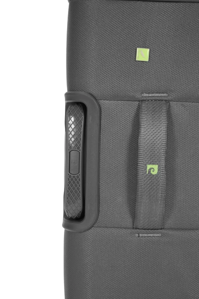 Pierre Cardin 3'lü Valiz Seti Lüx Kumaş Valiz Antrasit 04pc6000 - Resim 8