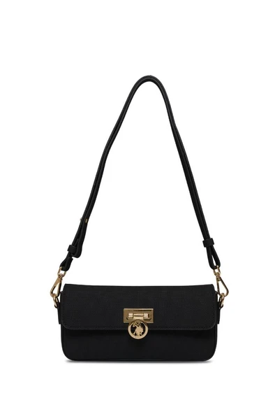 U.S. Polo Assn. Çapraz Askılı Kadın Çanta Siyah Us25243 ürün görseli