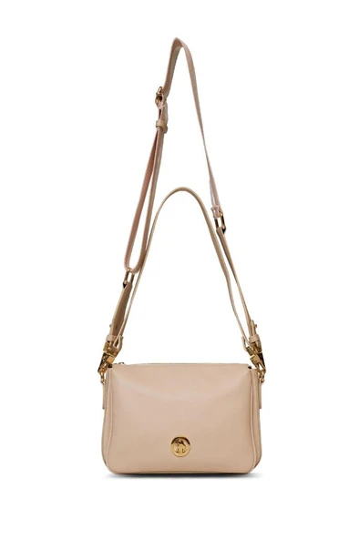 U.S. Polo Assn. Çapraz Askılı Kadın Çanta Bej Us25141 ürün görseli
