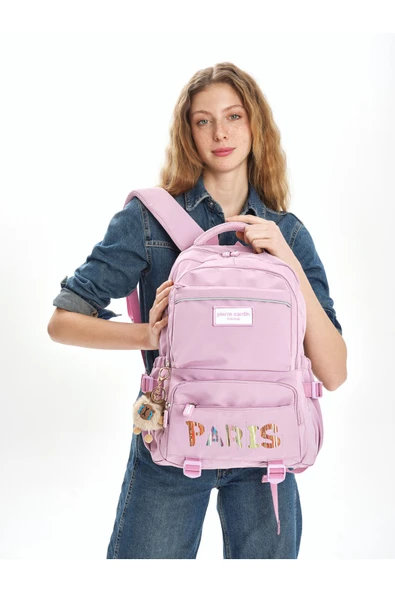 Pierre Cardin Okul Sırt Çantası Mor 07Pct344-Mr - Resim 3