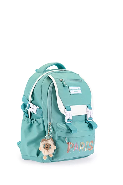 Pierre Cardin Okul Sırt Çantası Yeşil 07Pc11118-Ysl - Resim 5