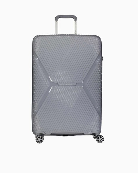 Benetton Büyük Boy %100 Polipropilen Valiz Gri Bnt3000 ürün görseli