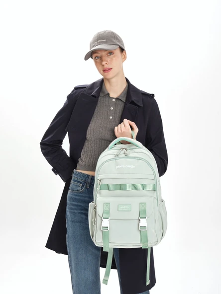 Pierre Cardin Okul Sırt Çantası Yeşil 07Pck2318-Ysl
